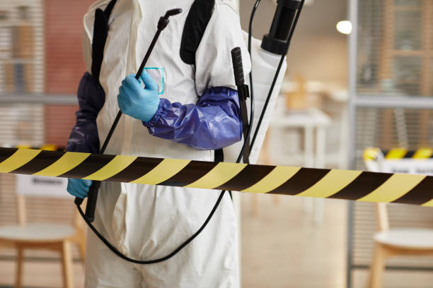 Professional Biohazard technician working in White, SD